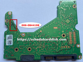 Scheda PCB 006-0B44198 per WD 3,5" SATA disco rigido