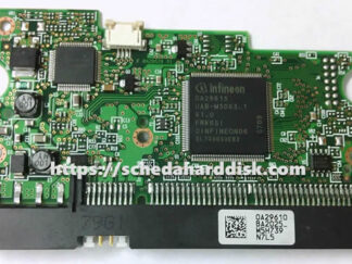 Scheda per HDD 3,5" IDE 82GB Hitachi HDS721680PLAT80, PCB 0A29615