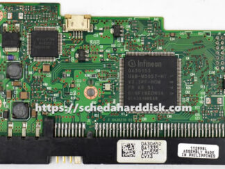 Scheda per HDD 3,5" IDE 41.1GB Hitachi HDS728040PLAT20, PCB 0A30153