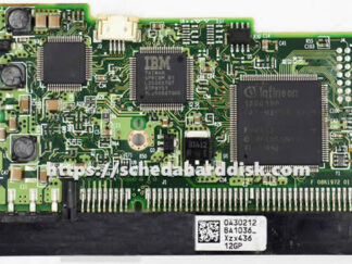 Scheda per HDD 3,5" IDE 123GB Hitachi HDS722512VLAT80, PCB 0A30212