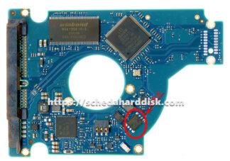 Scheda PCB 100583375 per Seagate 2,5" SATA disco rigido