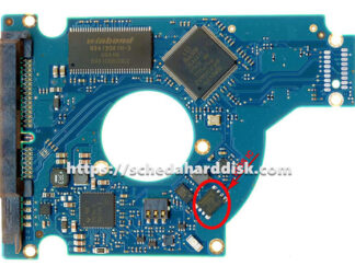 Scheda PCB 100583375 per Seagate 2,5" SATA disco rigido