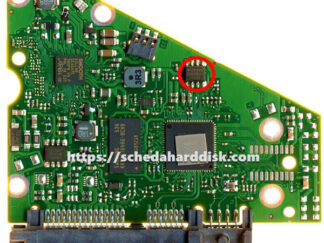 Scheda per HDD 3,5" SATA 4TB Seagate ST4000DM001, PCB 100721570
