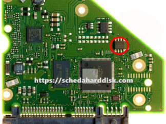 Scheda per HDD 3,5" SATA 2TB Seagate ST2000NE0025, PCB 100799168