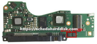 Scheda PCB 100831808 per Seagate 3,5" SATA disco rigido