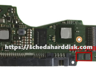 Scheda per HDD 3,5" SATA 16TB Seagate ST16000VN001, PCB 100833707
