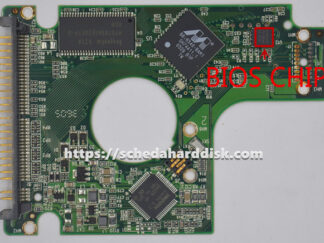 Scheda per HDD 2,5" IDE 40GB WD WD400VE, PCB 2060-701285-001