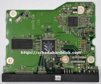 Scheda PCB 2060-701383-001 per WD 3,5" SATA disco rigido