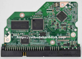 Scheda per HDD 3,5" IDE 500GB WD WD5000AVJB, PCB 2060-701596-001