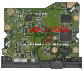 Scheda PCB 2060-771822-006 per WD 3,5" SATA disco rigido