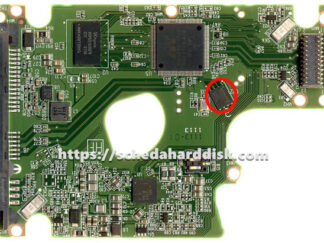 Scheda PCB 2060-771831-001 per WD 2,5" SATA disco rigido