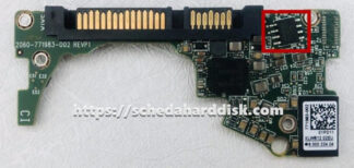 Scheda PCB 2060-771983-002 per WD 2,5" SATA disco rigido