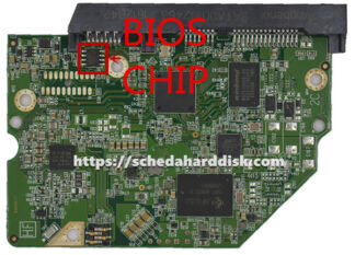 Scheda PCB 2060-800021-001 per WD 3,5" SATA disco rigido