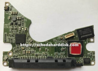 Scheda PCB 2060-800022-000 per WD 2,5" SATA disco rigido