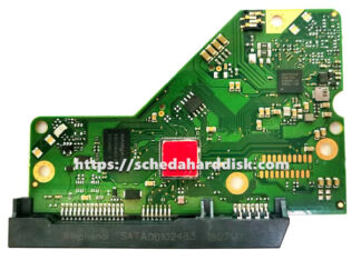 Scheda PCB 2060-800055-002 per WD 3,5" SATA disco rigido