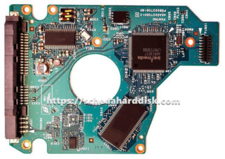 Scheda PCB G002706A per Toshiba 2,5" SATA disco rigido