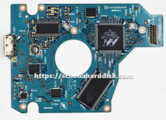Scheda PCB G003054A per Toshiba 2,5" USB disco rigido
