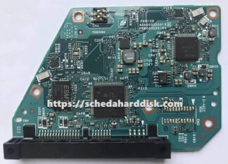 Scheda PCB G003220A per Toshiba 3,5" SATA disco rigido
