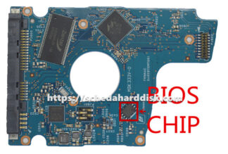 Scheda PCB S40097 per Toshiba 2,5" SATA disco rigido