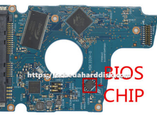 Scheda PCB S40097 per Toshiba 2,5" SATA disco rigido