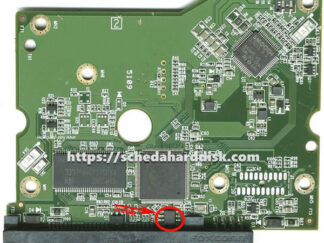 Scheda per HDD 3,5" SATA 2TB WD WD2002FYPS, PCB 2060-771642-003