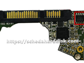 Scheda per HDD 2,5" SATA 750GB WD WD7500LPCX, PCB 2060-771927-002