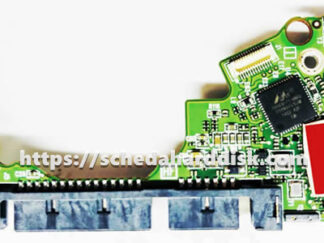 Scheda per HDD 2,5" SATA 1TB WD WD10S21X, PCB 2060-771980-001