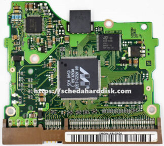 Scheda per HDD 3,5" PATA 80GB Samsung SP0802N, PCB BF41-00093A