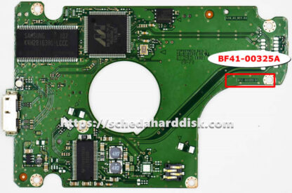 Scheda per HDD 2,5" USB 640GB Samsung HM641JZ, PCB BF41-00325A - immagine 2
