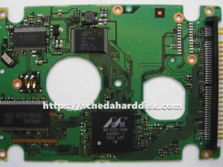 Scheda per HDD 2,5" IDE 40GB Fujitsu MHT2040AH, PCB CA26325-B18104BA