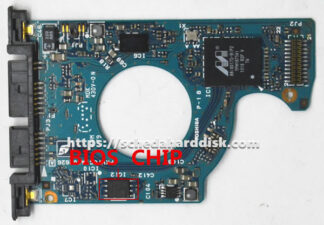 Scheda per HDD 1,8" SATA 250GB Toshiba MK2533GSG, PCB G002626A