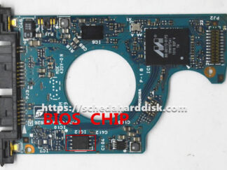 Scheda per HDD 1,8" SATA 250GB Toshiba MK2533GSG, PCB G002626A