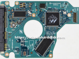 Scheda per HDD 2,5" SATA 500GB Toshiba MK5065GSX, PCB G002825A