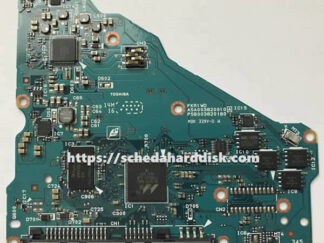 Scheda per HDD 3,5" SATA 8TB Toshiba MA04ABA800EK, PCB G3820A